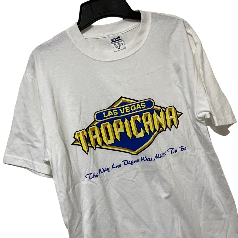 Las Vegas Tropicana White Tee